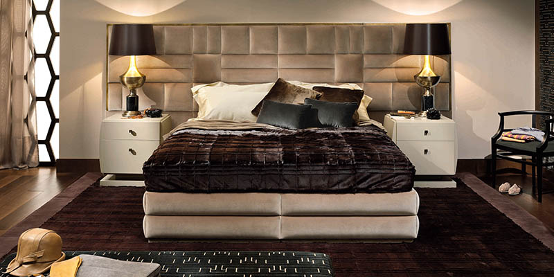 Smania luxury bedroom sets furniture