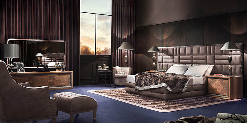 Smania bedroom furniture luxury