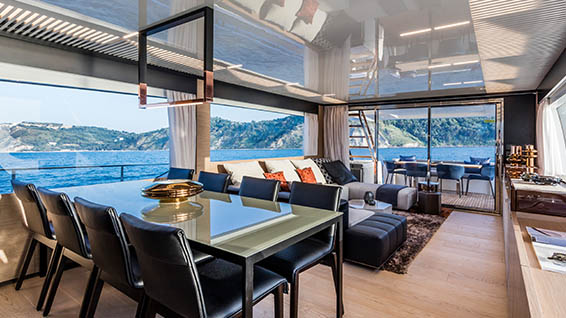 Smania fine yacht furnishings