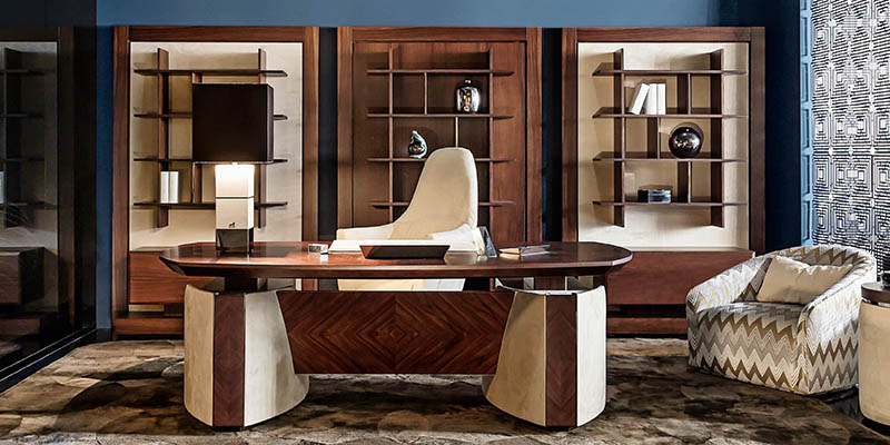 Channel the Smania style to create an elegant, luxury office | Blog Smania