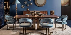Smania classic decor dining room